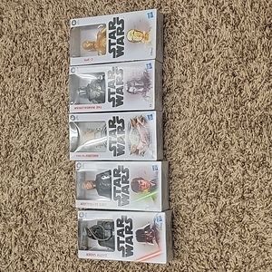 Star Wars Figurines (Darth Vador,Luke Skywalker,yoda/the child,mandalorian,c3p0